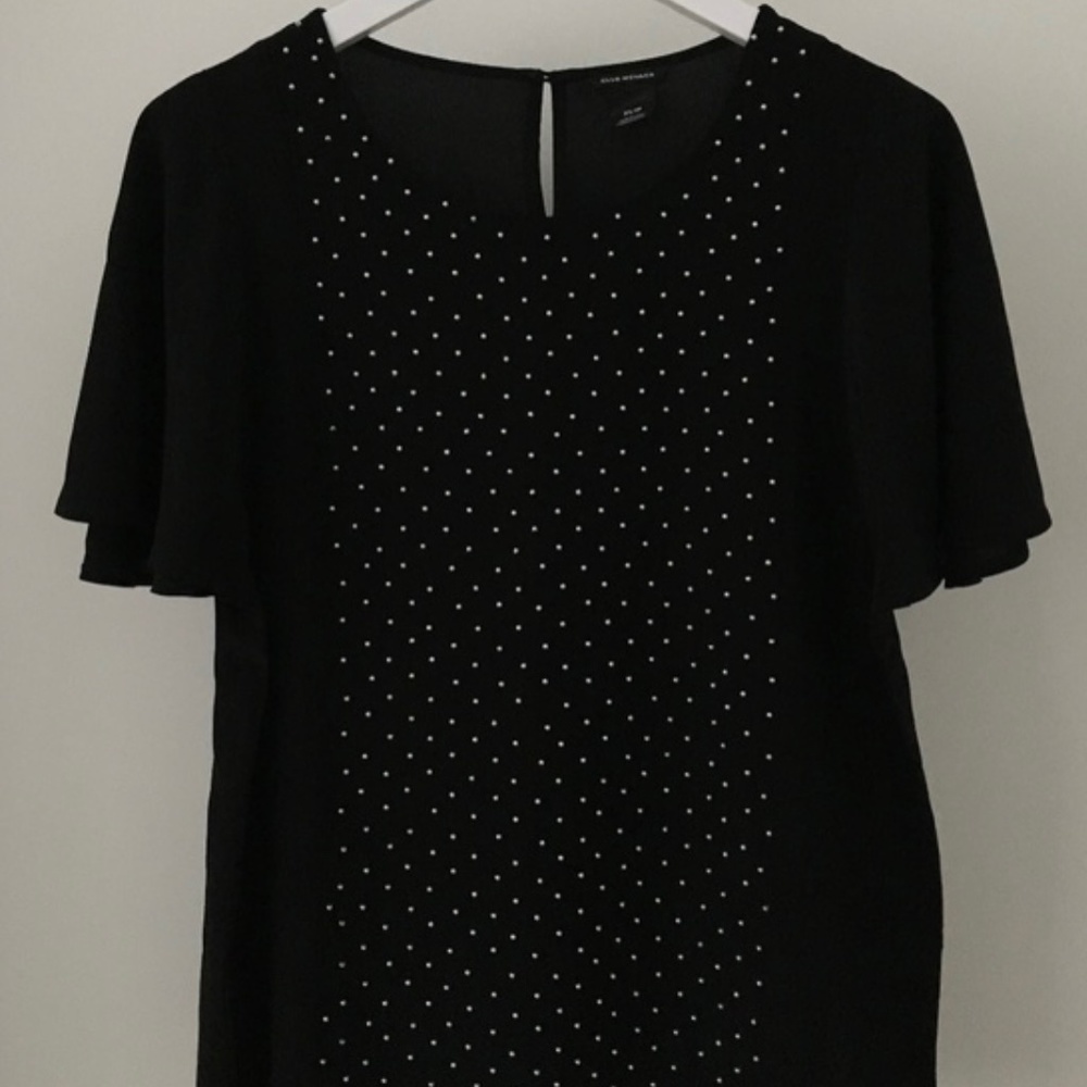 Club Monaco 100% Silk Blouse